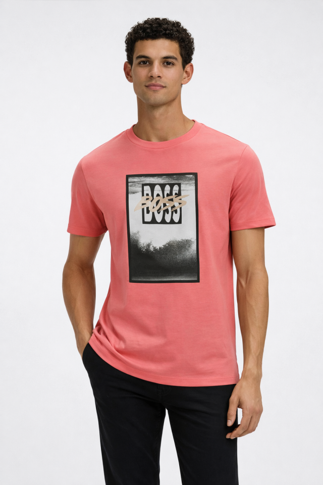 T-shirt logo moderne Te_DJ – HUGO BOSS - 50561846-632 - Hugo Boss