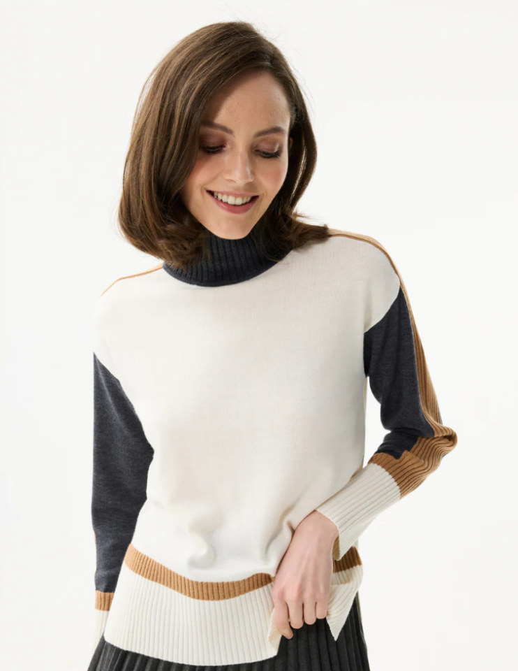 Pull tricolore - LEO & UGO