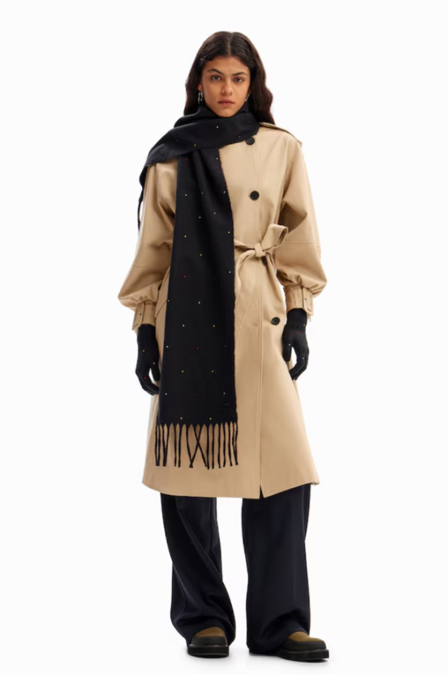 Ensemble de foulard et gants avec brillant - DESIGUAL 