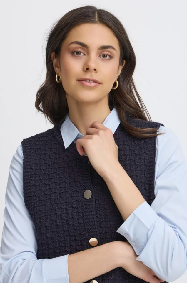Veste sans manches Kenna – FRANSA