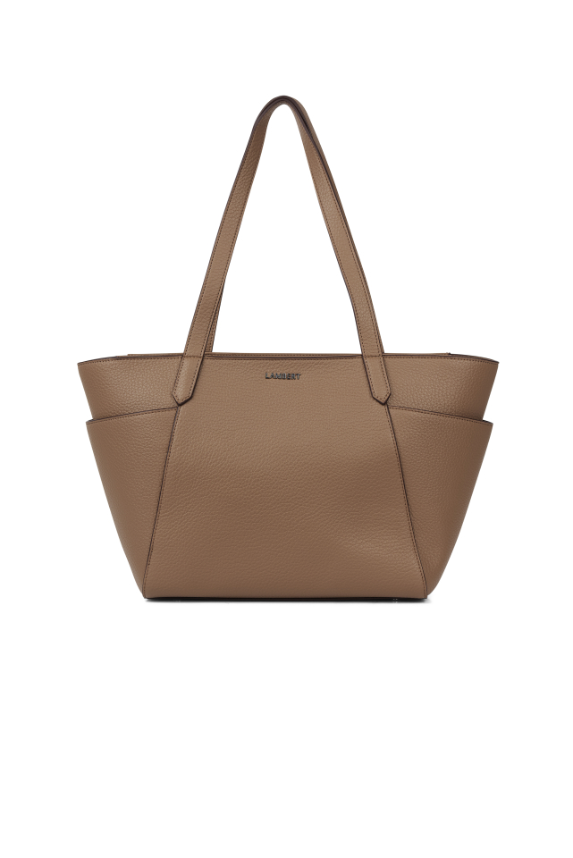 Sac moyen fourre-tout en cuir vegan Opale - LAMBERT