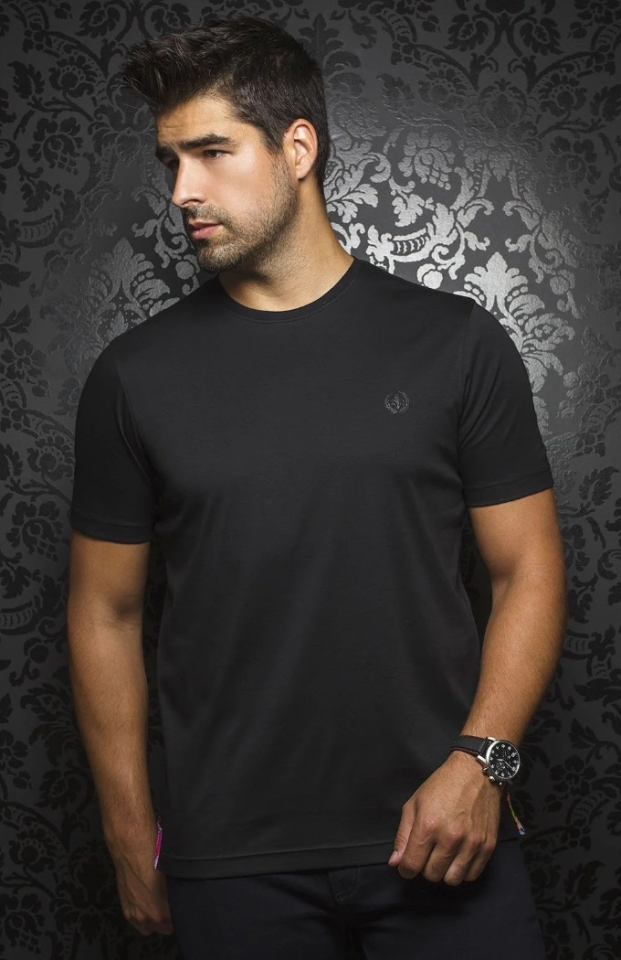 T-shirt Michael encolure en rond - AU NOIR - Michael - AU NOIR