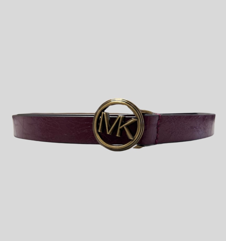 Ceinture en cuir avec boucle MK MICHAEL KORS