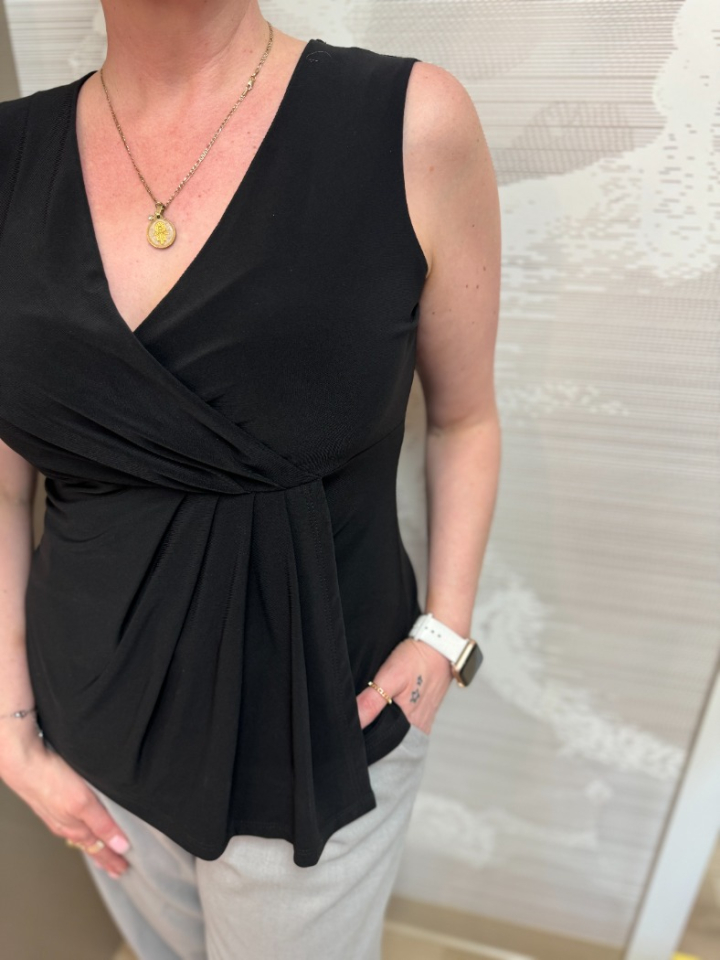Camisole avec détail noué - FRANK LYMAN 