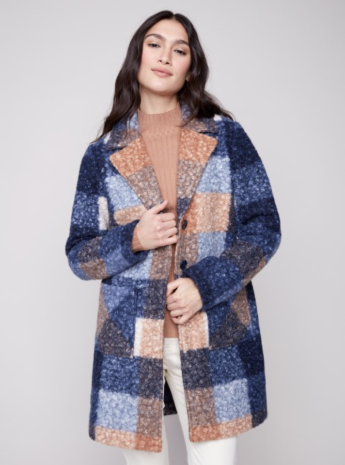 Manteau en tricot - CHARLIE B 