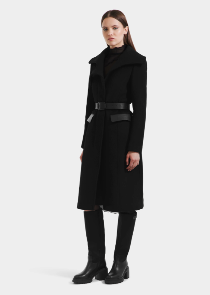 Manteau en laine Alice - RUDSAK