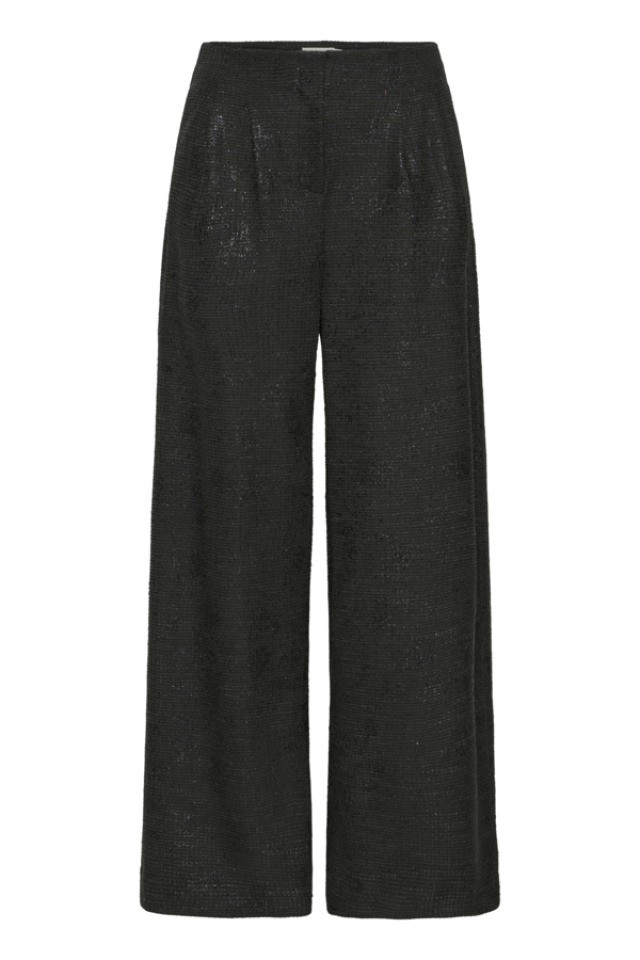 Pantalon large Kate effet brillant – ICHI