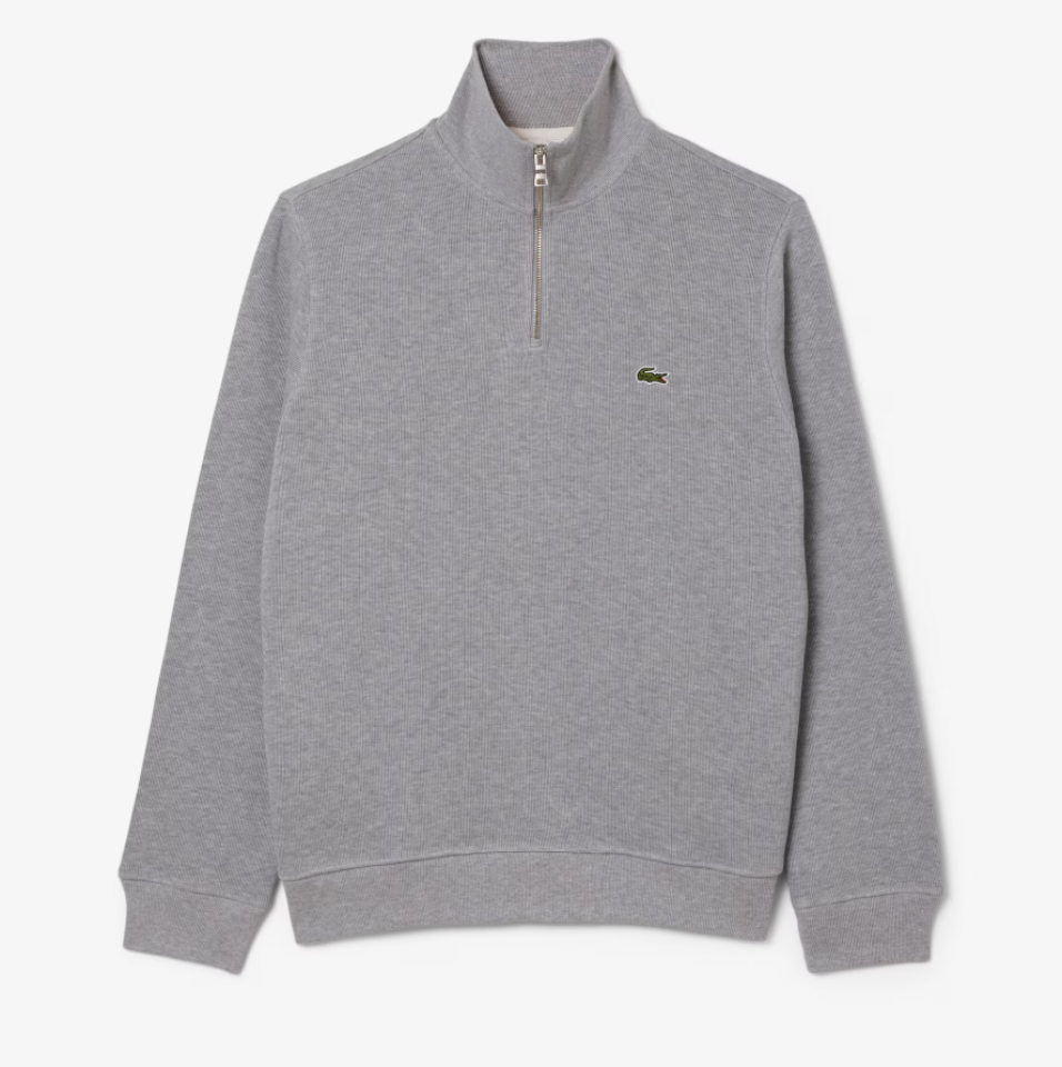 Sweatshirt demi-fermeture zippée – LACOSTE