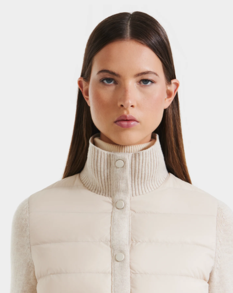 Veste hybride tricot et duvet Ellie – RUDSAK