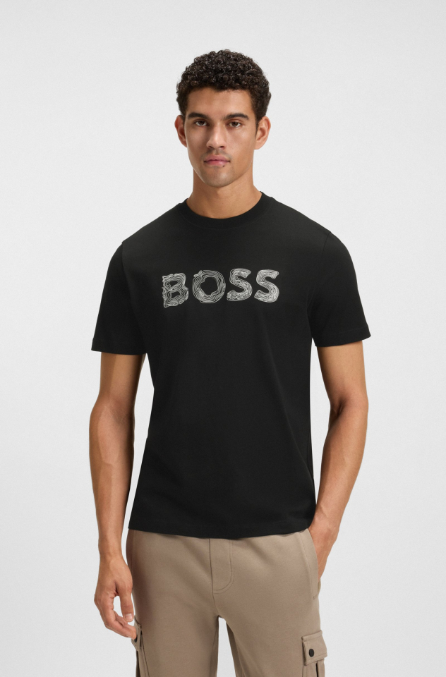 T-shirt classique logo - HUGO BOSS - 50554616 - Hugo Boss