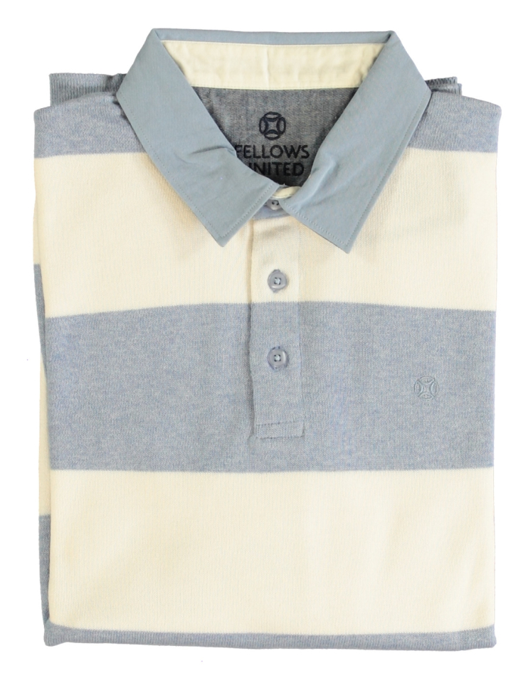 Polo rayé style rugby – FELLOWS UNITED