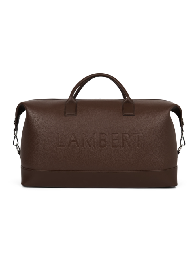 Sac de voyage en cuir vegan June - LAMBERT