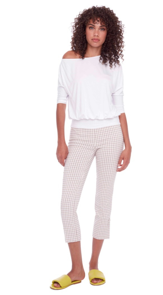 Pantalon à carreaux Gingham - UP - 68102 - UP
