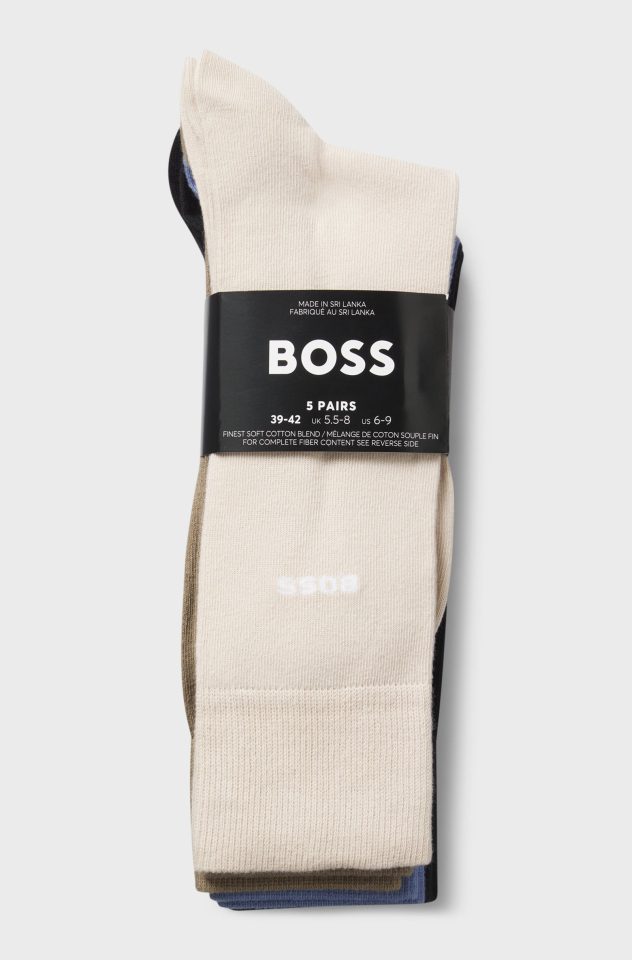 Paquet de 5 paires de bas - HUGO BOSS