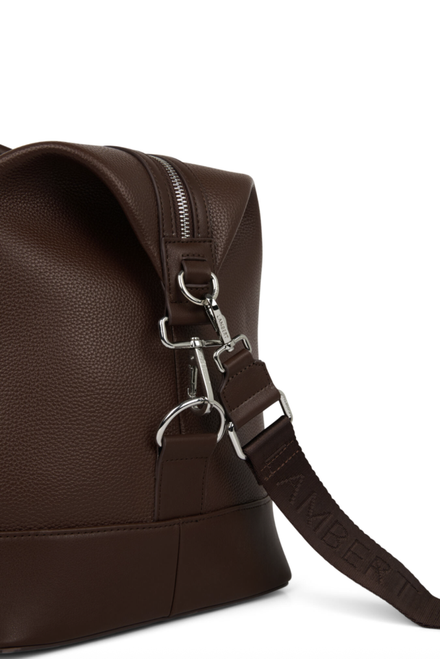 Sac de voyage en cuir vegan June - LAMBERT