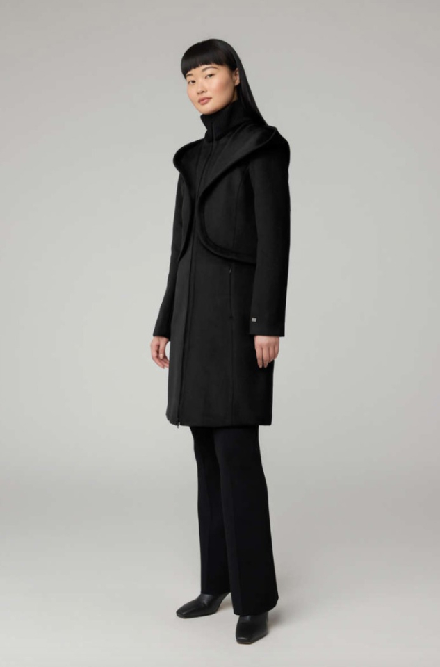 Manteau en lainage Cara - SOIA & KYO - CARA - SOIA & KYO