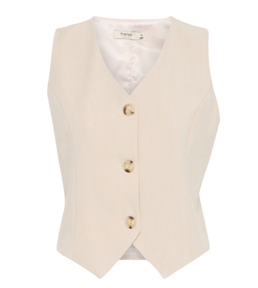 Veste sans manche Bigail - FRANSA - 20615095 - FRANSA