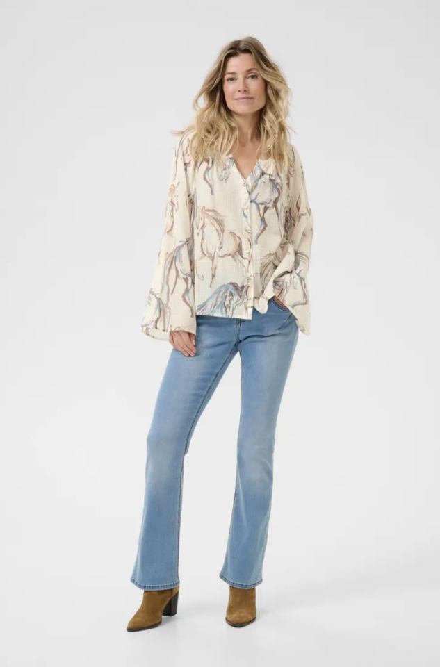 Chemisier Vilma - CREAM