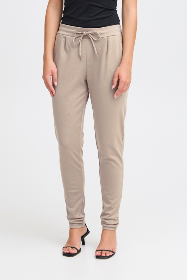 Pantalon confort kate long - ICHI - 20105036 - ICHI
