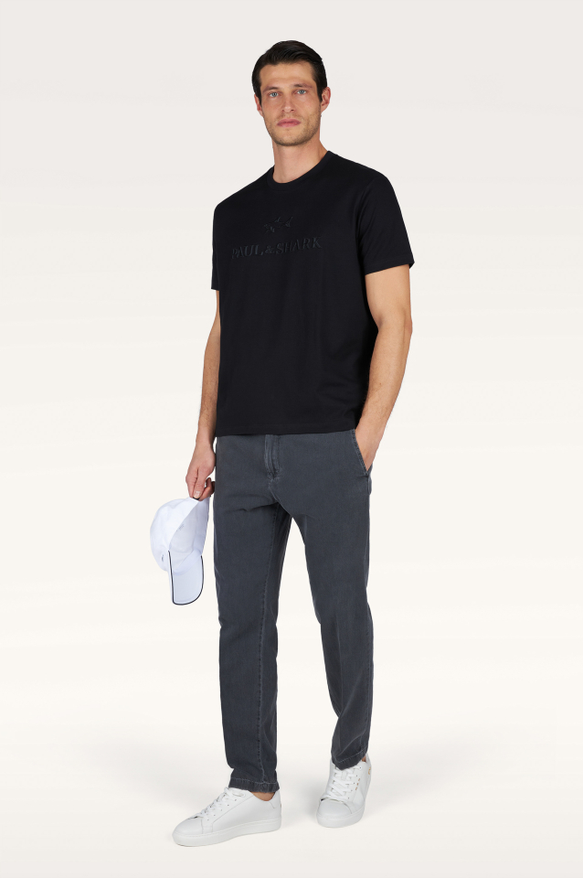 T-shirt en jersey de coton imprimé – PAUL & SHARK