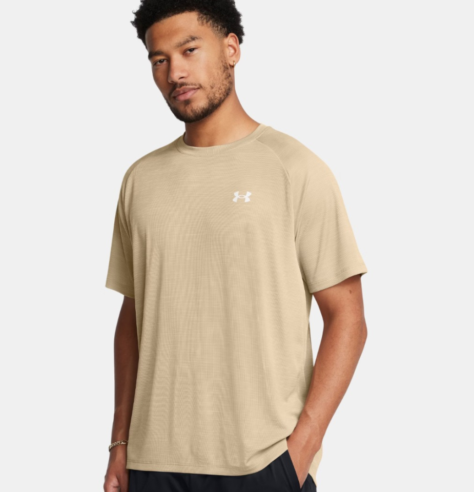 T-shirt texturé tech - UNDER ARMOUR - 1382796 - Under Armour