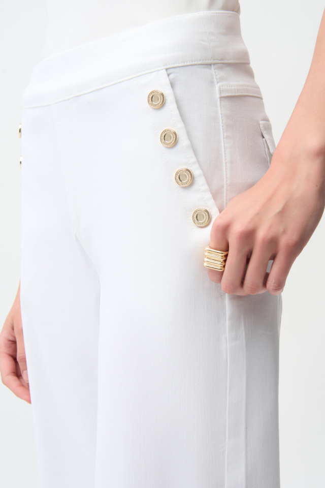 Pantalon évasé taille haute – JOSEPH RIBKOFF