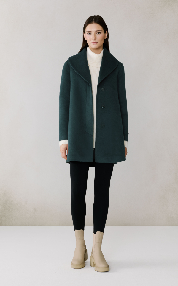 Manteau en laine Elsa - SOIA & KYO - ELSA - SOIA & KYO