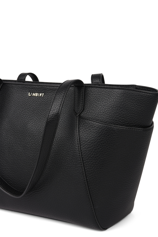 Sac moyen fourre-tout en cuir vegan Opale - LAMBERT
