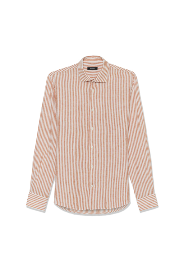 Chemise Marc en lin rayé – MATINIQUE